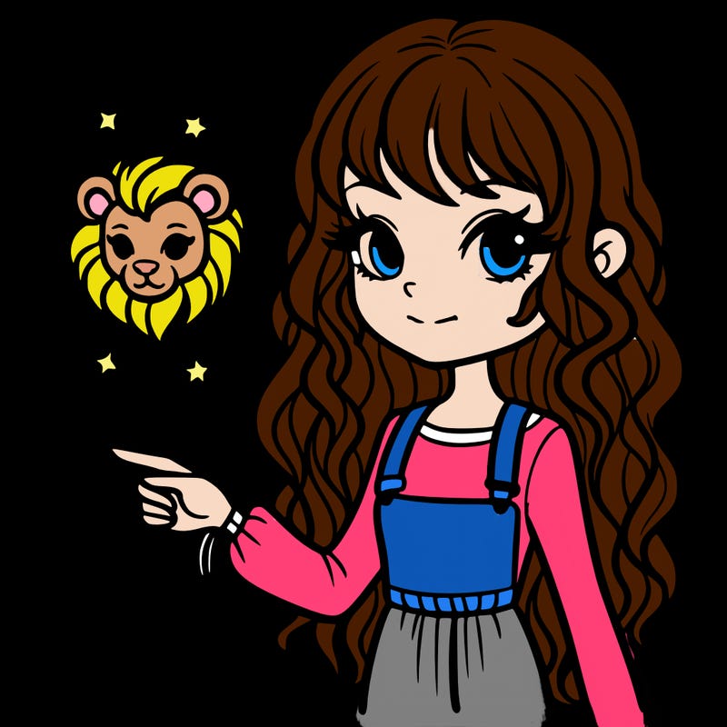 leo zodiac girl young