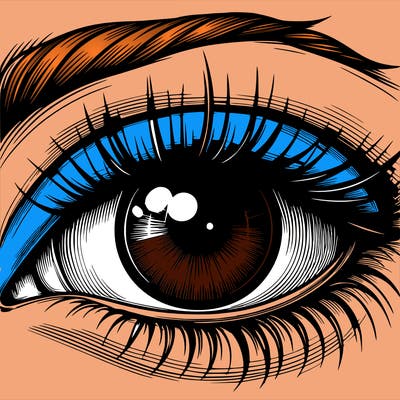 realistic eye