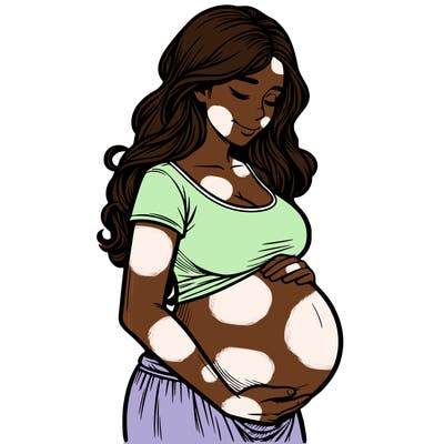 woman heavily pregnant realistic