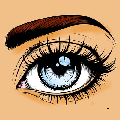 realistic eye
