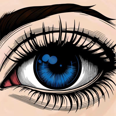 realistic eye