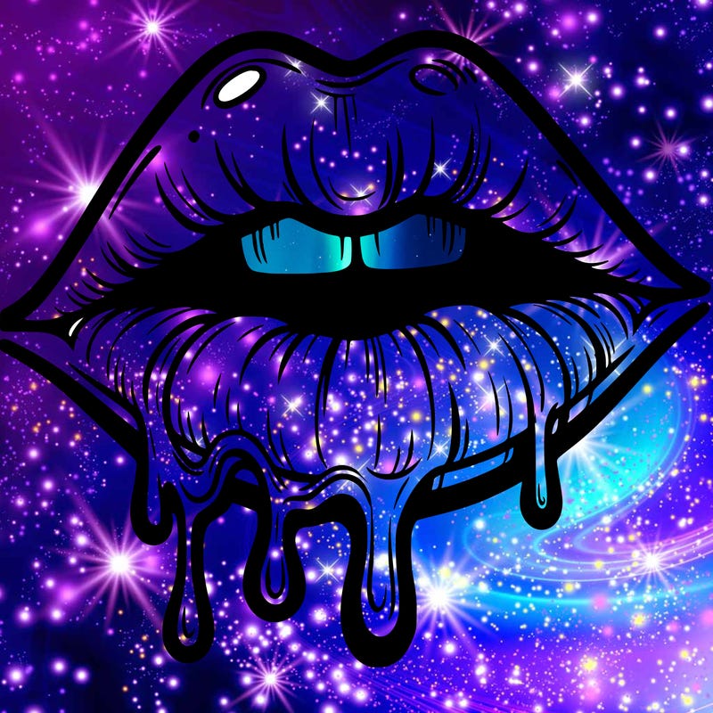 lips that look realistic and drip