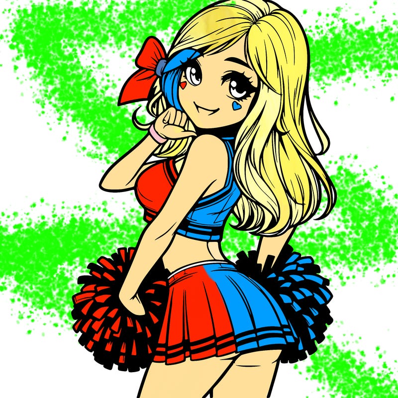 realistic cheerleader