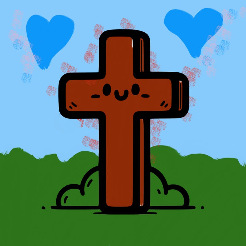 simple christian cross