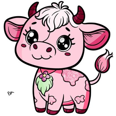 cute cow