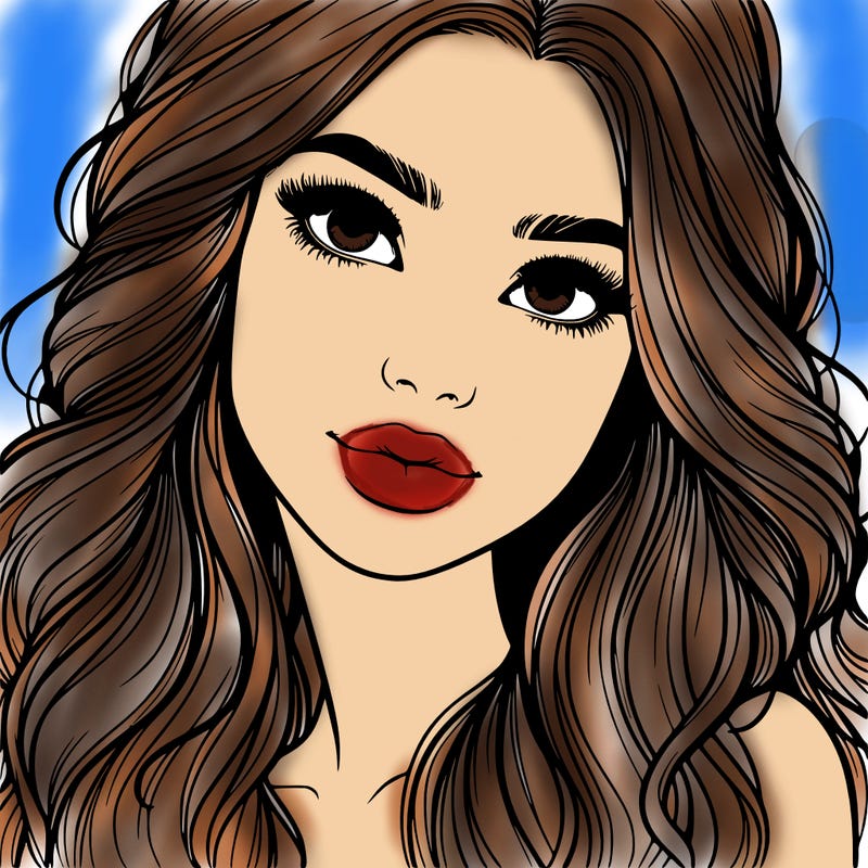 beautiful realistic girl