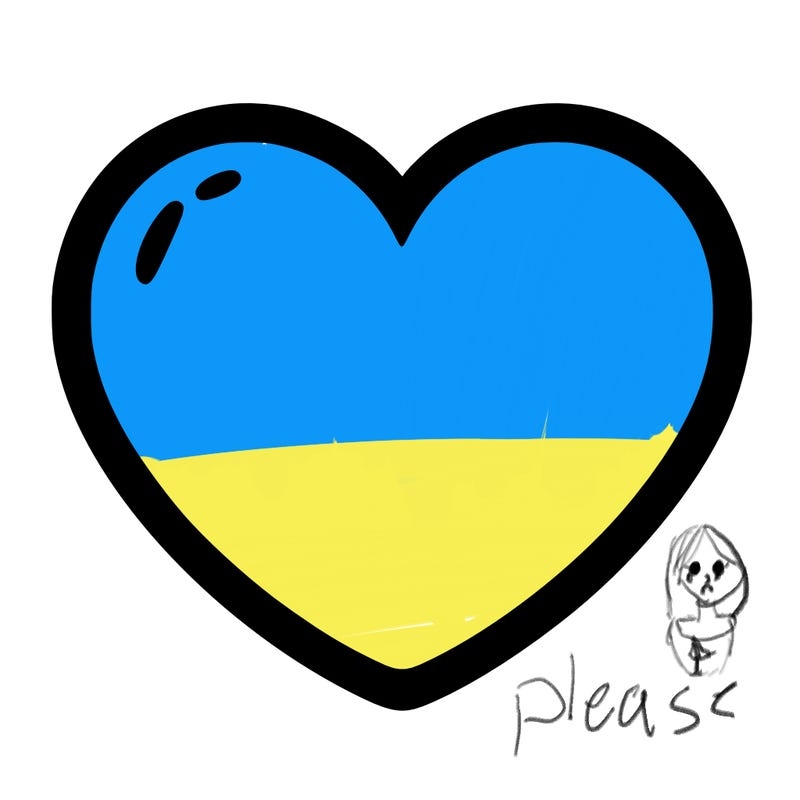 a blank heart