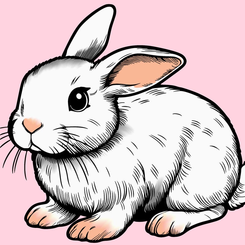 realistic bunny