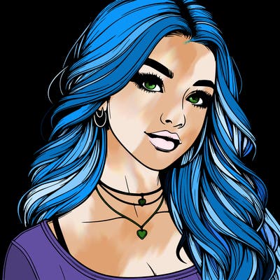 detailed realistic girl