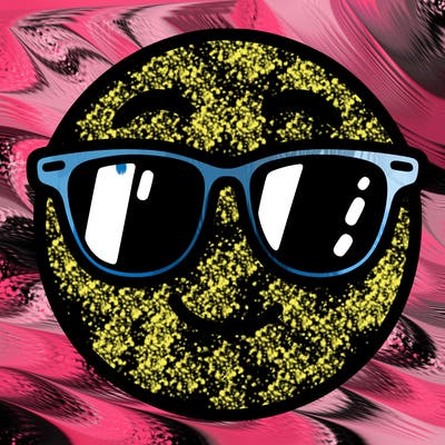 emoji with sunglasses