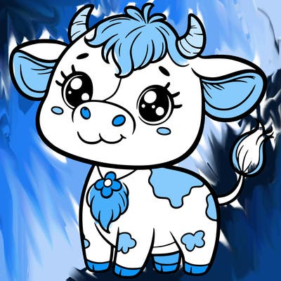 cute cow