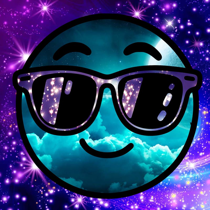 emoji with sunglasses