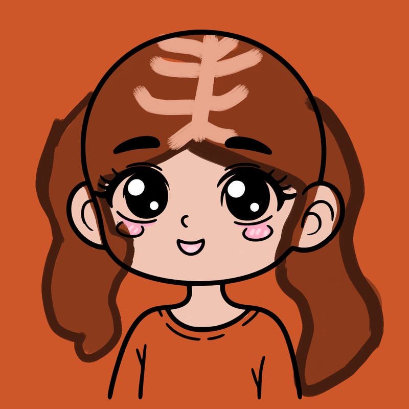 girl with no hair