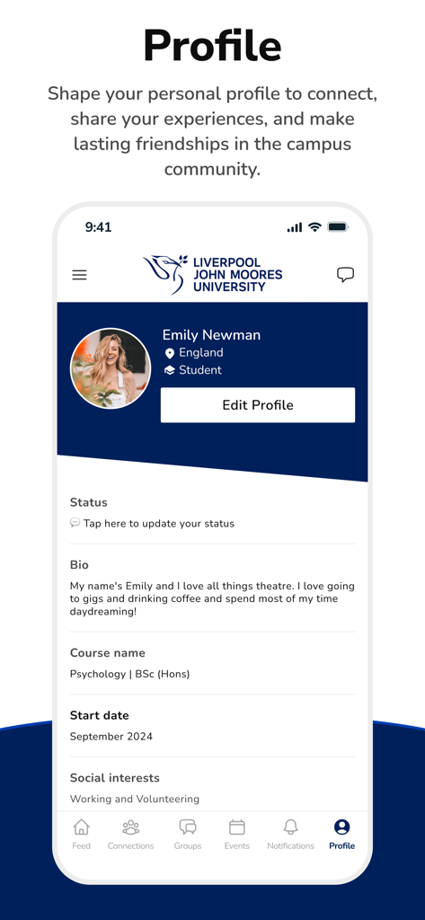 LJMU applicant CampusConnect - Education App | MWM