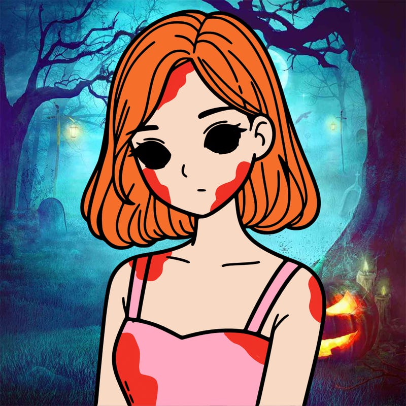 cute realistic woman