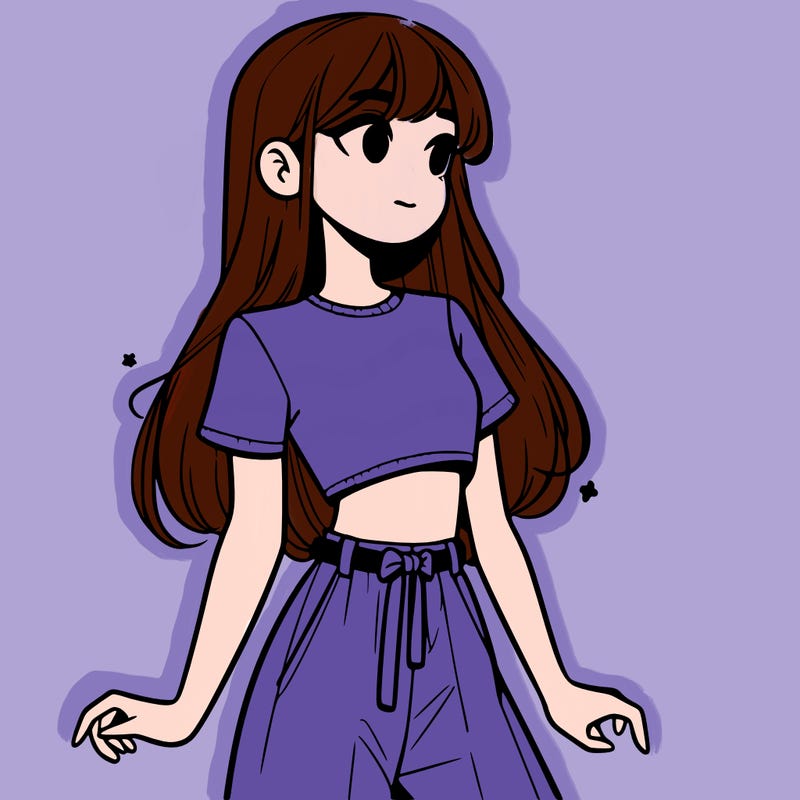 girl in a cute crop top