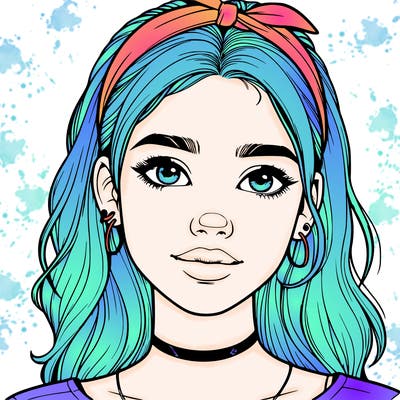 realistic teenage girl