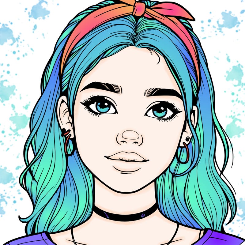 realistic teenage girl