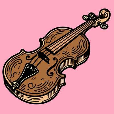 a violin