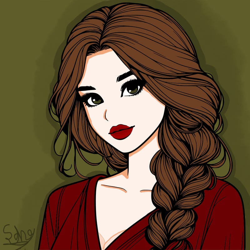 beautiful girl model realistic