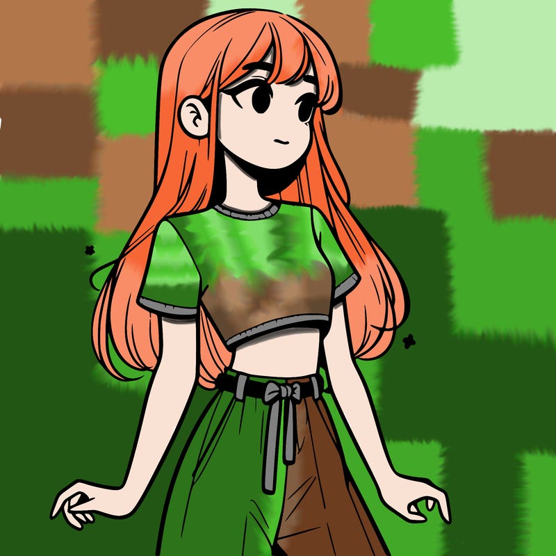 girl in a cute crop top