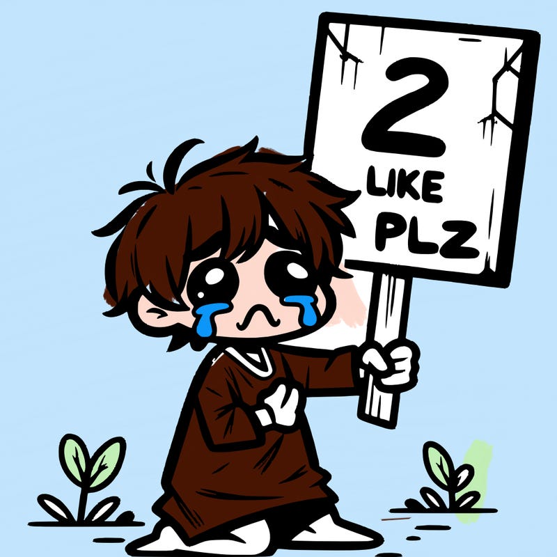 small poor toddler crying with sign that says 2 like plz