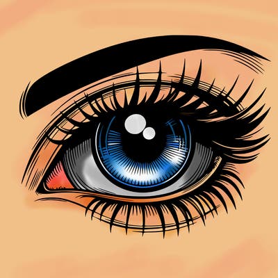 realistic eye