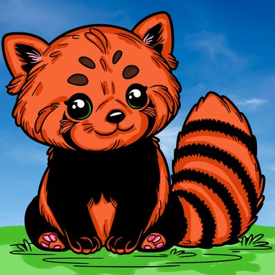 red panda