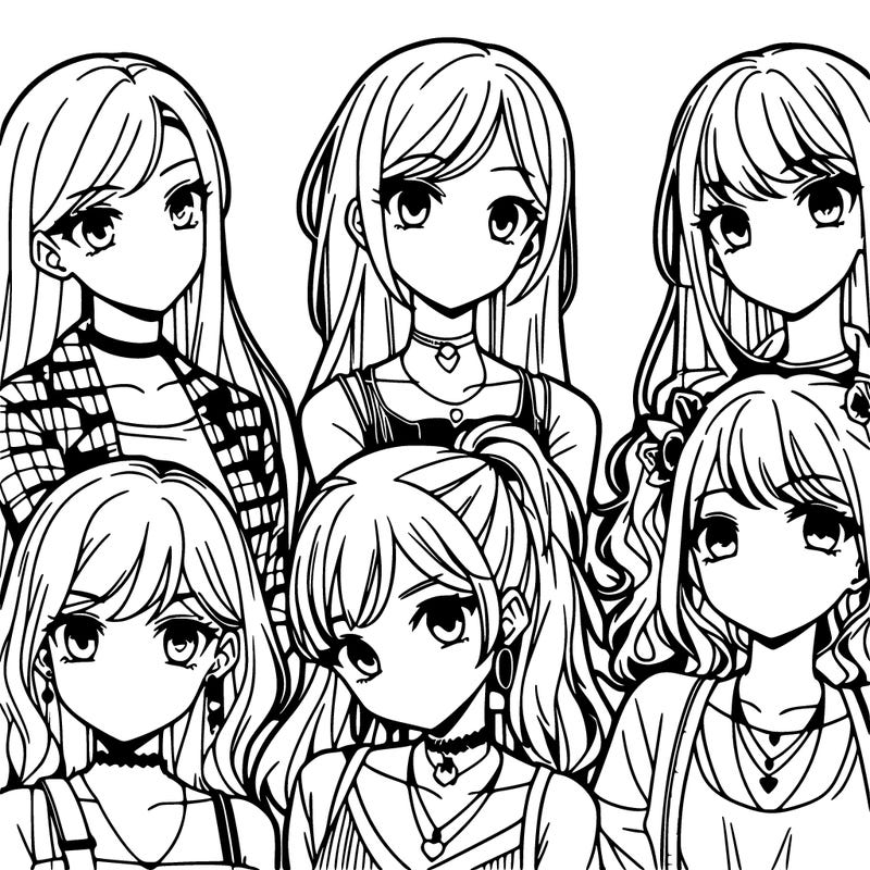 teen manga 4 girls