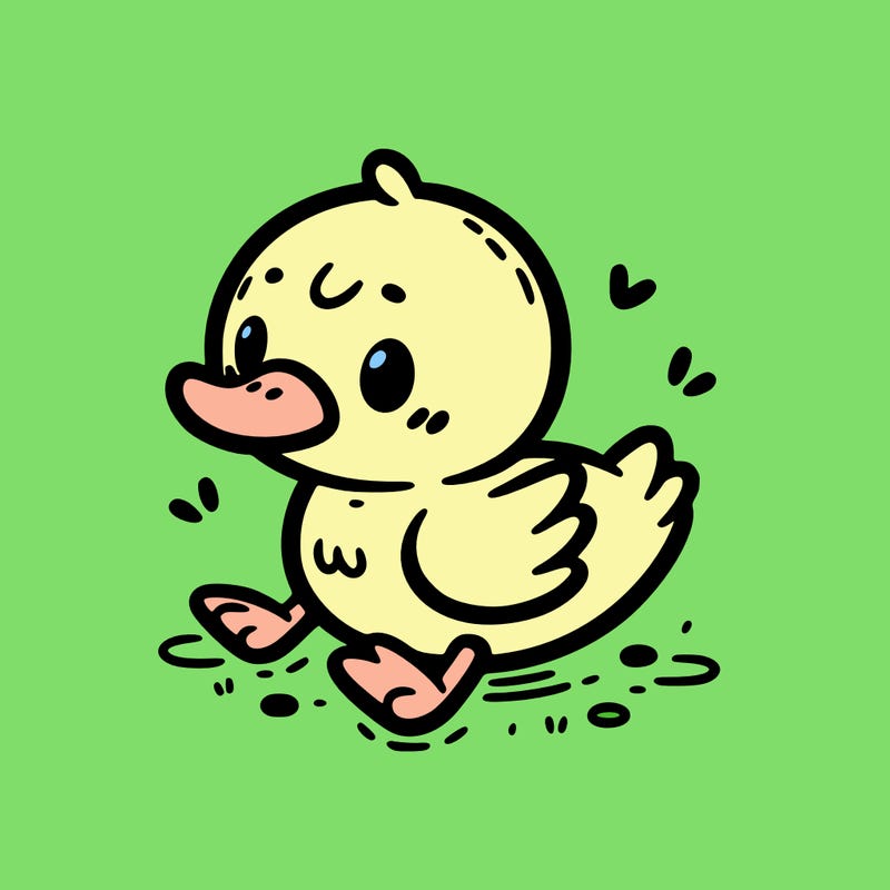 cute duck