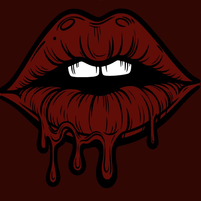 lips that look realistic and drip