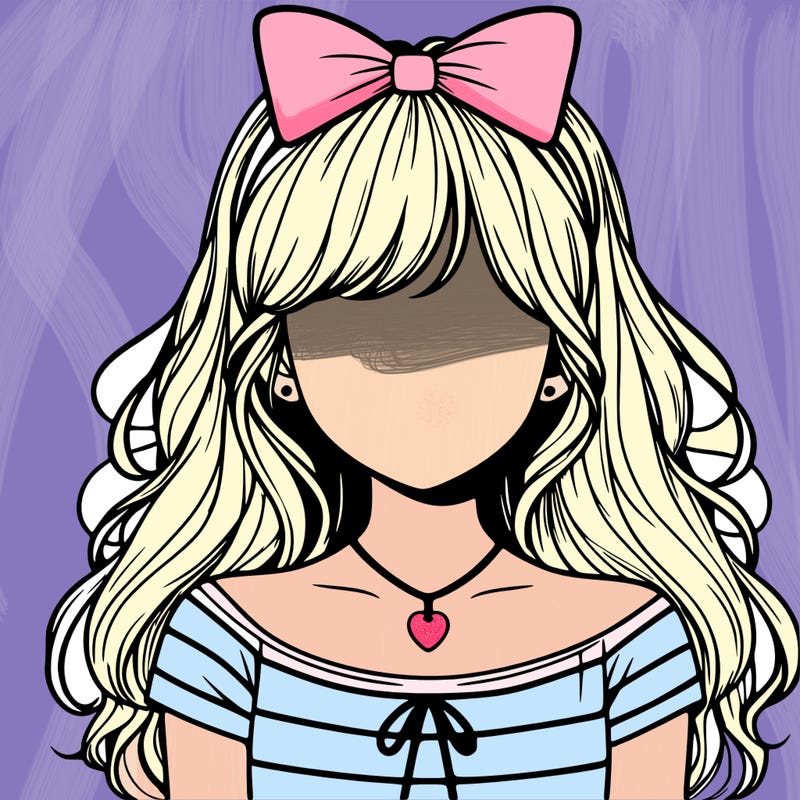 realistic girl no face