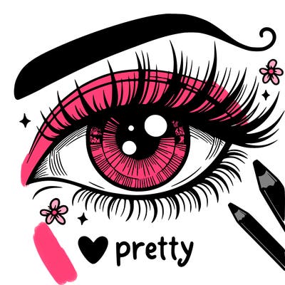 pretty eye