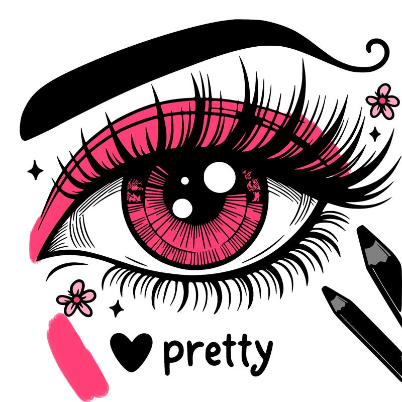 pretty eye