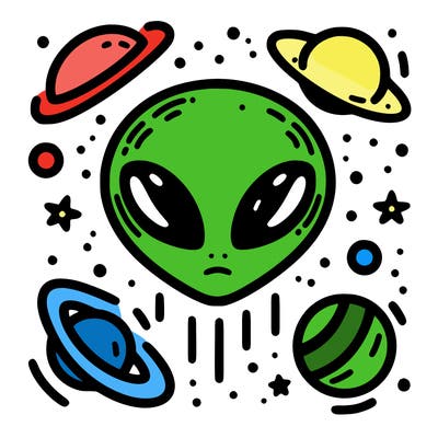 outer space alien