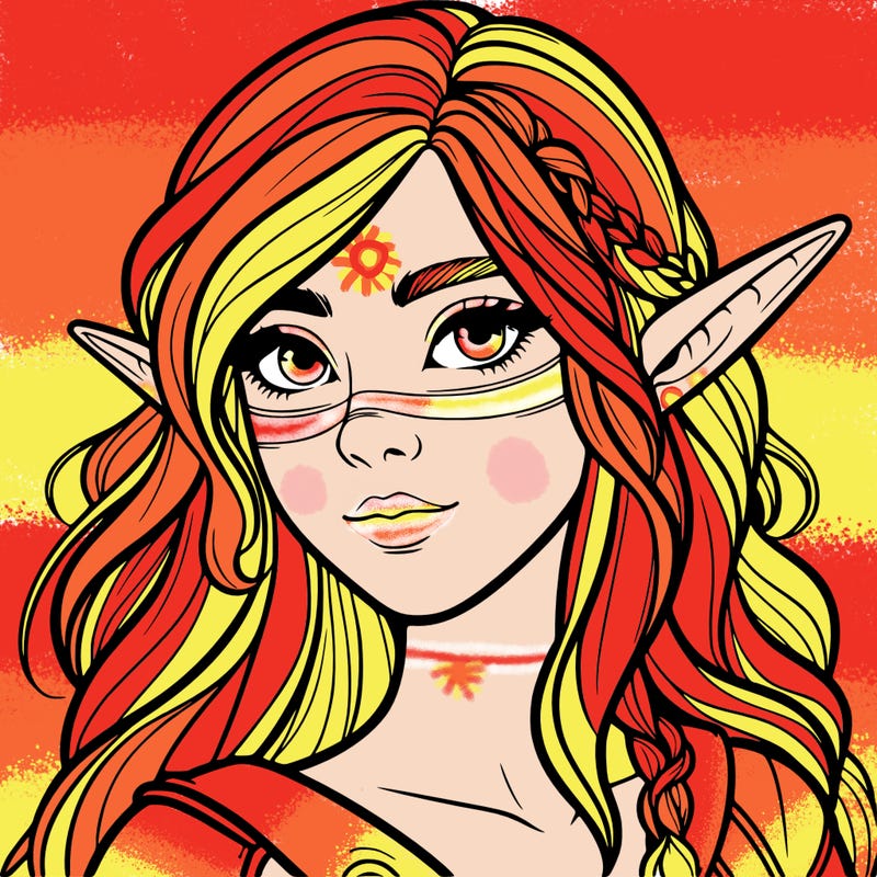 realistic elf girl