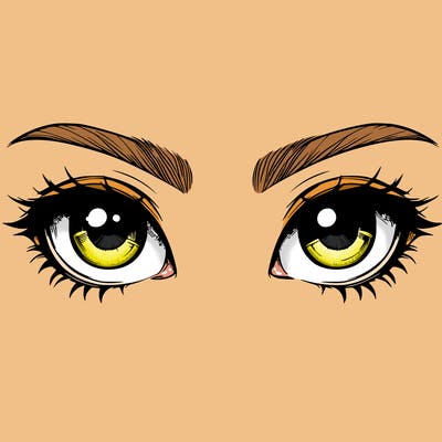 realistic eyes