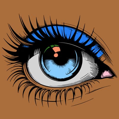 realistic eye