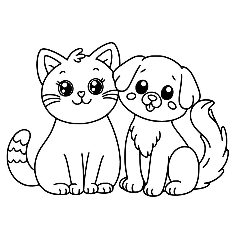 cat   and dog