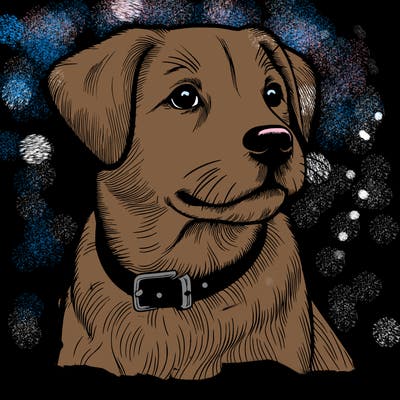dog realistic