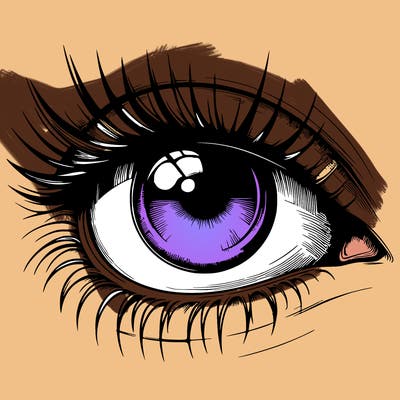 realistic eye