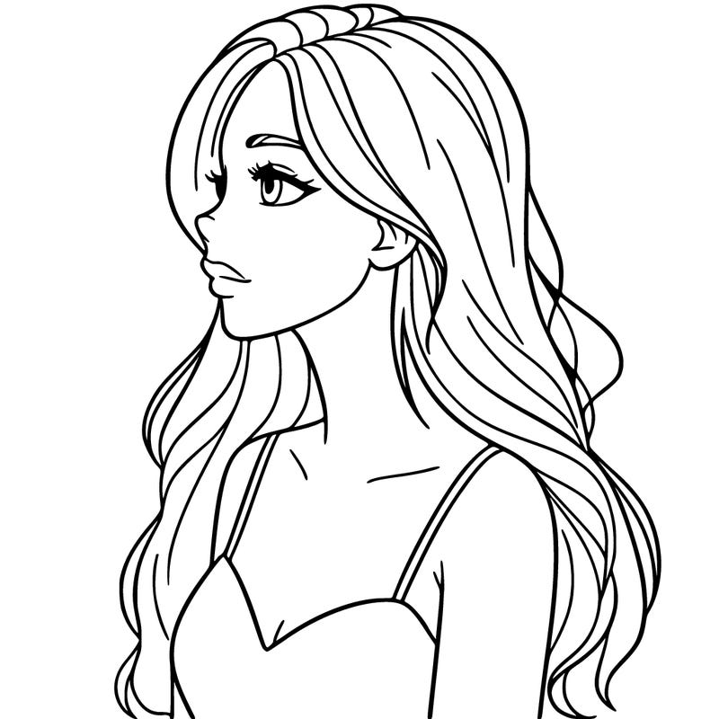 a woman