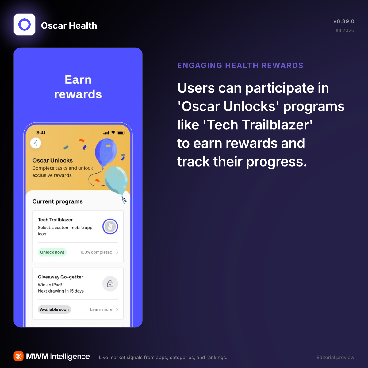 Oscar Health - Medical App | MWM