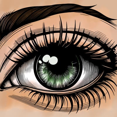 realistic eye