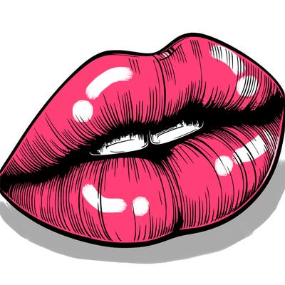 realistic lips