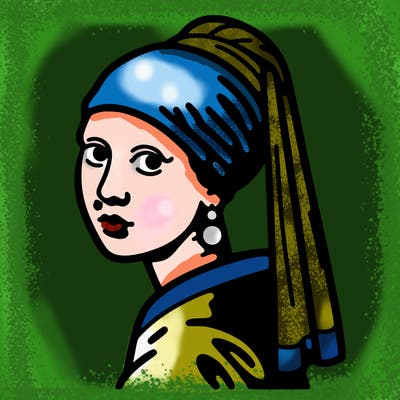 girl with the pearl earring painting