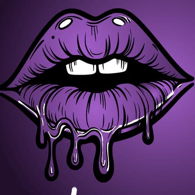 lips that look realistic and drip