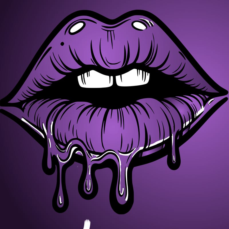 lips that look realistic and drip