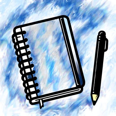 plan notebook no drawings just a notebook