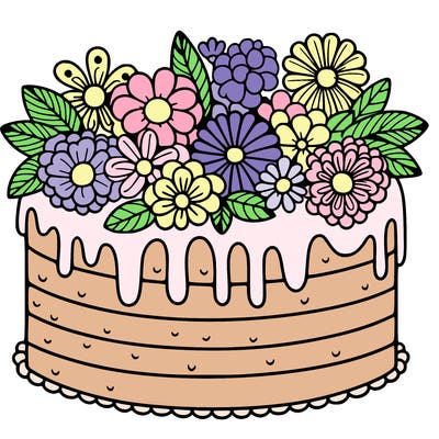 cake flowers